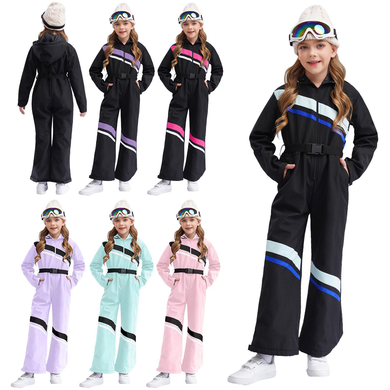 Girls Jumpsuit Tracksuit Playsuit Hooded Bodysuit Water Resistant Snowsuit with Belt for Outdoor Snow Sports Snowboarding 5-6 Years світло-зелений колір
Girls Jumpsuit Tracksuit Playsuit Hooded Bodysuit Water Resistant Snowsuit with Belt for Outdoor Snow Sports Snowboarding 5-6 Years світло-зелений колір