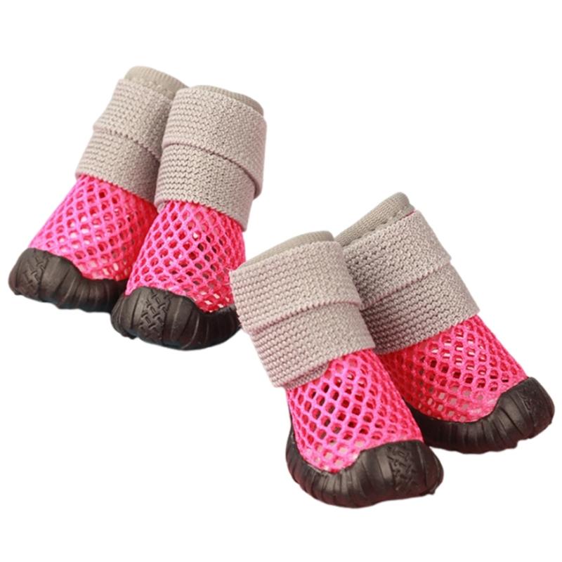 AntiSlip Pet Dog Shoes Hollowout Dog Outdoor Shoes Paws Protectors for Walking Running Dogs Footwear Hot Weather Shoes number 2 рожевий червоний колір
AntiSlip Pet Dog Shoes Hollowout Dog Outdoor Shoes Paws Protectors for Walking Running Dogs Footwear Hot Weather Shoes number 2 рожевий червоний колір