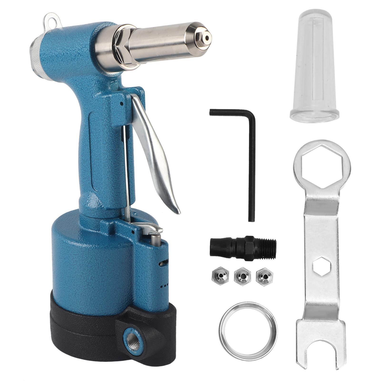 Air Riveter Pneumatic Blind Rivet Gun Riveting Tool for AluminumIronStainless Steel Nails
Air Riveter Pneumatic Blind Rivet Gun Riveting Tool for AluminumIronStainless Steel Nails