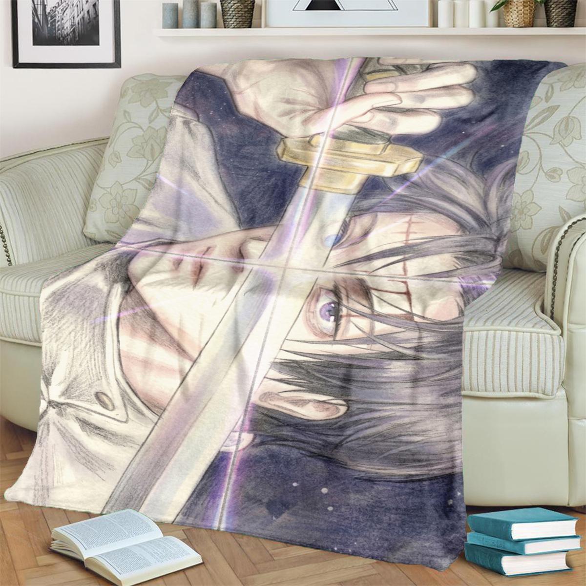 Soft Warm Print Blanket Jujutsu Kaisen Flannel for Bedrooms, Sofas, Beds, Chairs, Picnics, Travel 75x90cm
Soft Warm Print Blanket Jujutsu Kaisen Flannel for Bedrooms, Sofas, Beds, Chairs, Picnics, Travel 75x90cm