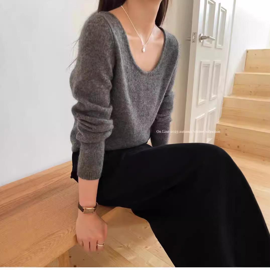 2024 Early Autumn Women s Slim Knit U-Neck Top: Sexy, Stylish Wool Base Layer Extra Large бежевый
2024 Early Autumn Women s Slim Knit U-Neck Top: Sexy, Stylish Wool Base Layer Extra Large бежевый