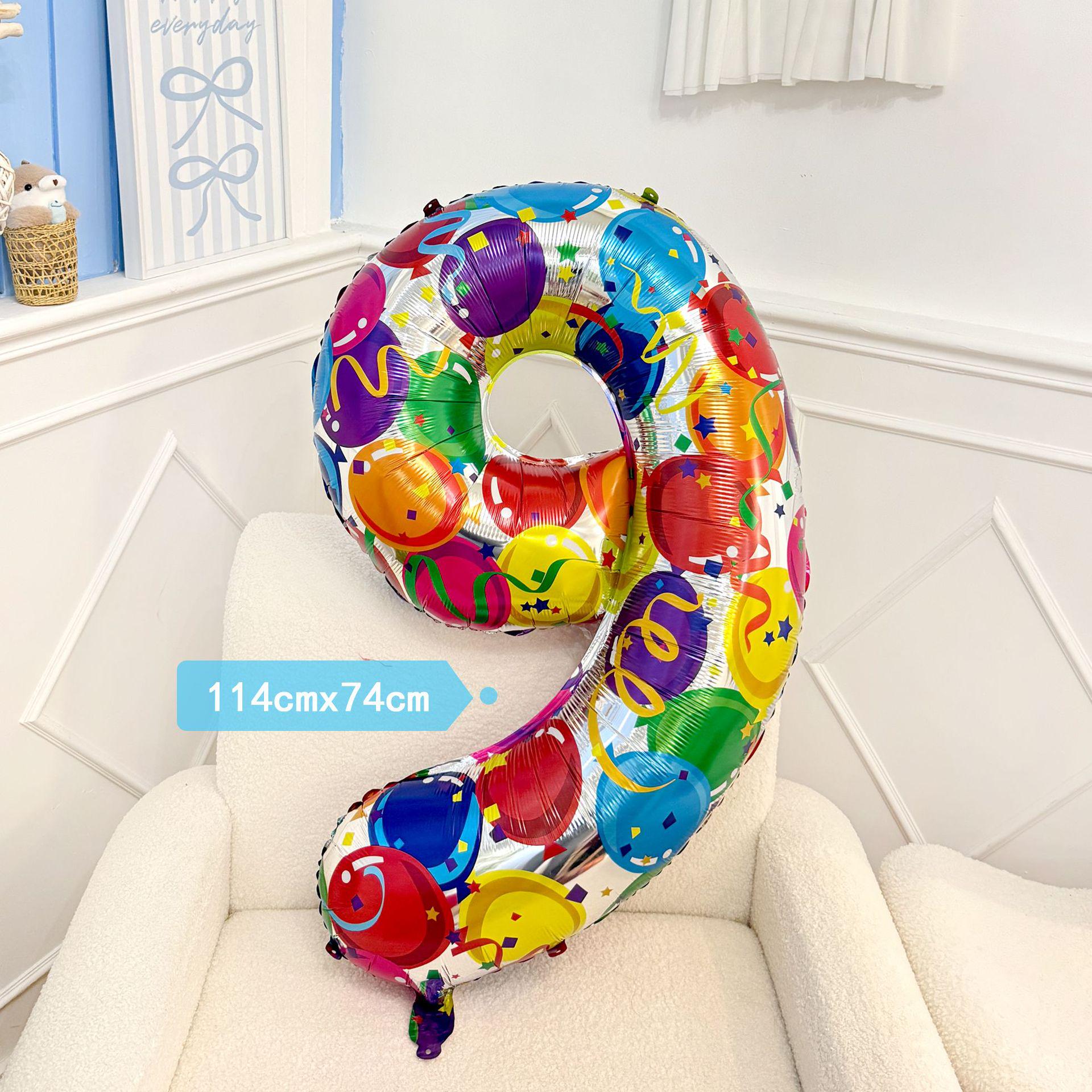 Large Number Balloons for Kids First Birthday Party Decoration and Photography
Large Number Balloons for Kids First Birthday Party Decoration and Photography