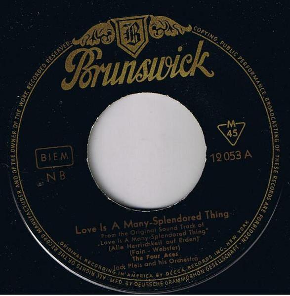 7-дюймовая пластинка FOUR ACES Love Is A ManySplendored Thing 12053 Brunswick 1955 Германия Поп Б/у
7-дюймовая пластинка FOUR ACES Love Is A ManySplendored Thing 12053 Brunswick 1955 Германия Поп Б/у