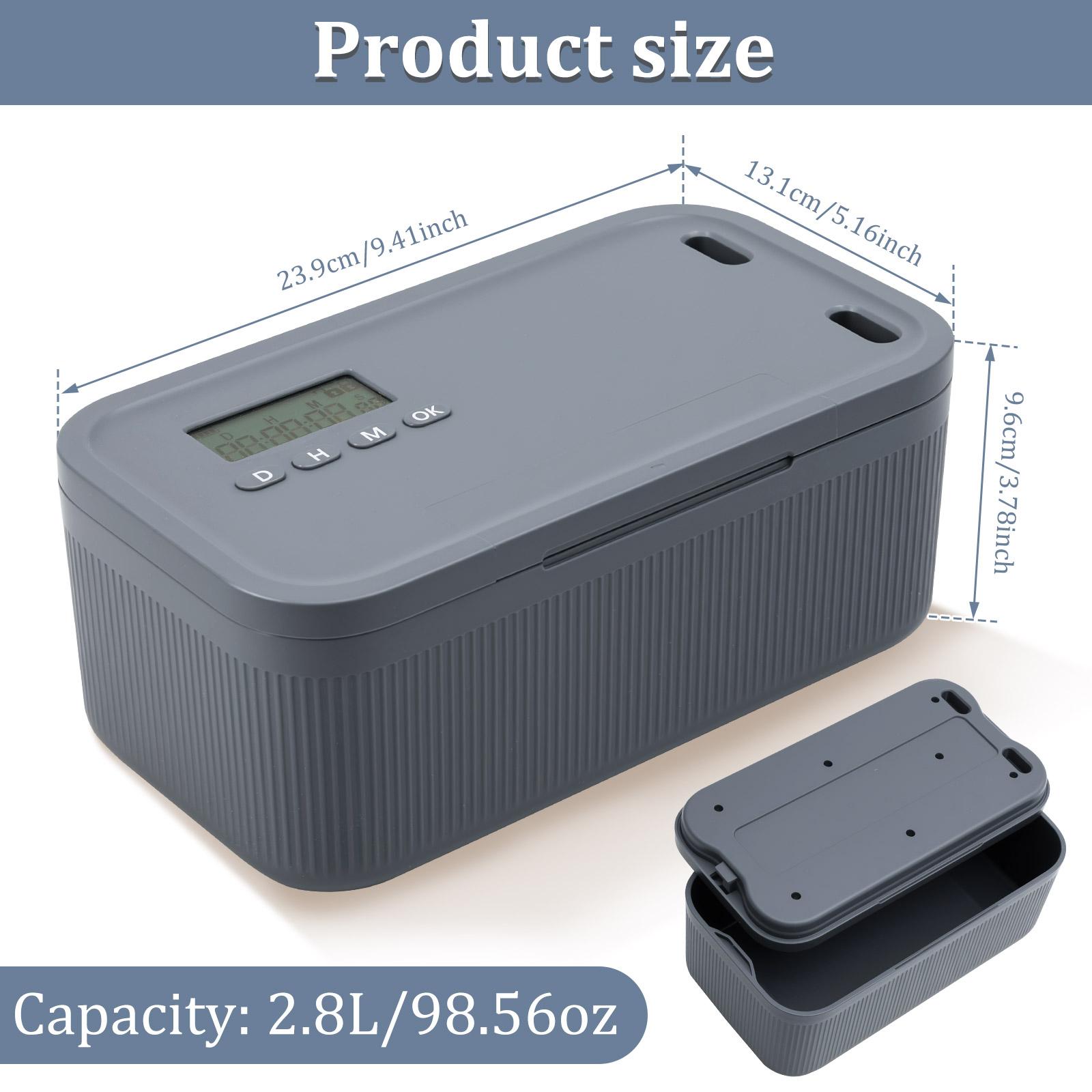 Lock Box with Locker,Lockbox for Office,School,Home Personal Items Safe,Medicine Lockable Cabinet,Food Snacks Container,Files
Lock Box with Locker,Lockbox for Office,School,Home Personal Items Safe,Medicine Lockable Cabinet,Food Snacks Container,Files