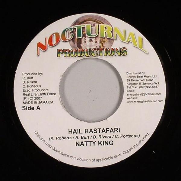 7inch Record NATTY KING / JUNIOR CULTURE & COMAN - Hail Rastafari / Impostor NONE Nocturnal Produ 2007 Jamaica Reggae, Ska & Dub Used
7inch Record NATTY KING / JUNIOR CULTURE & COMAN - Hail Rastafari / Impostor NONE Nocturnal Produ 2007 Jamaica Reggae, Ska & Dub Used