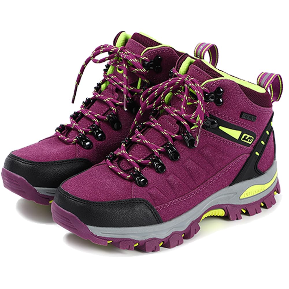Trekking shoes for stylish women, hiking, camping, walking, non-slip, waterproof, breathable, (23.5cm(37), purple) фиолетовый
Trekking shoes for stylish women, hiking, camping, walking, non-slip, waterproof, breathable, (23.5cm(37), purple) фиолетовый