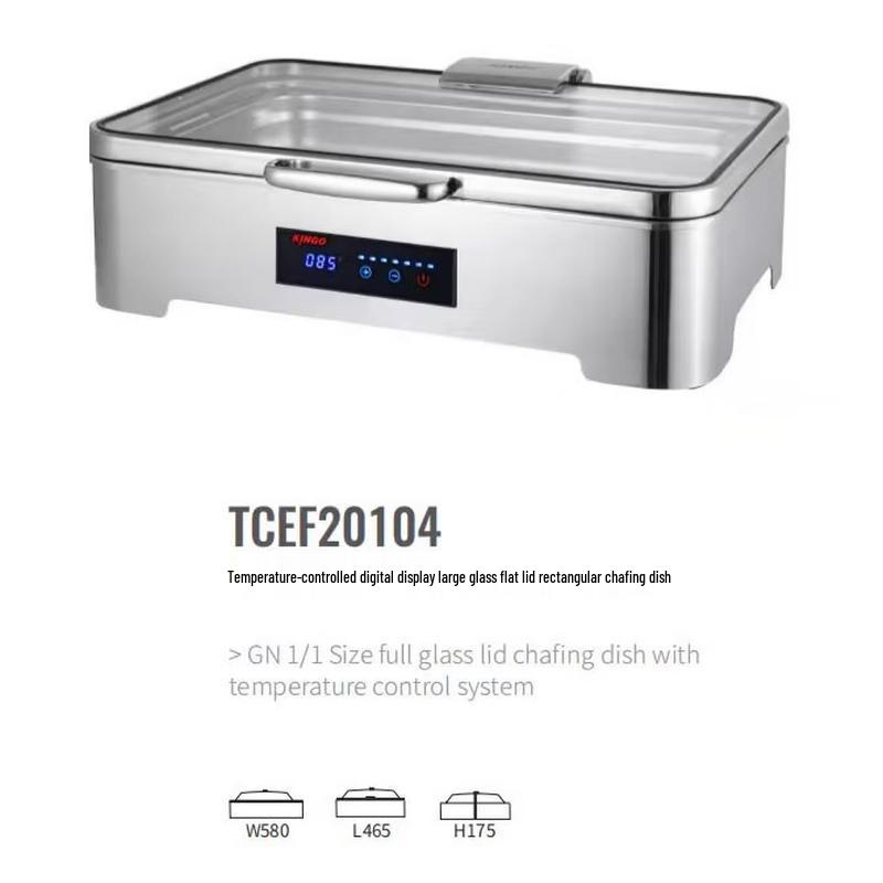 KINGO Electric Buffet Warmer with Digital Display
KINGO Electric Buffet Warmer with Digital Display