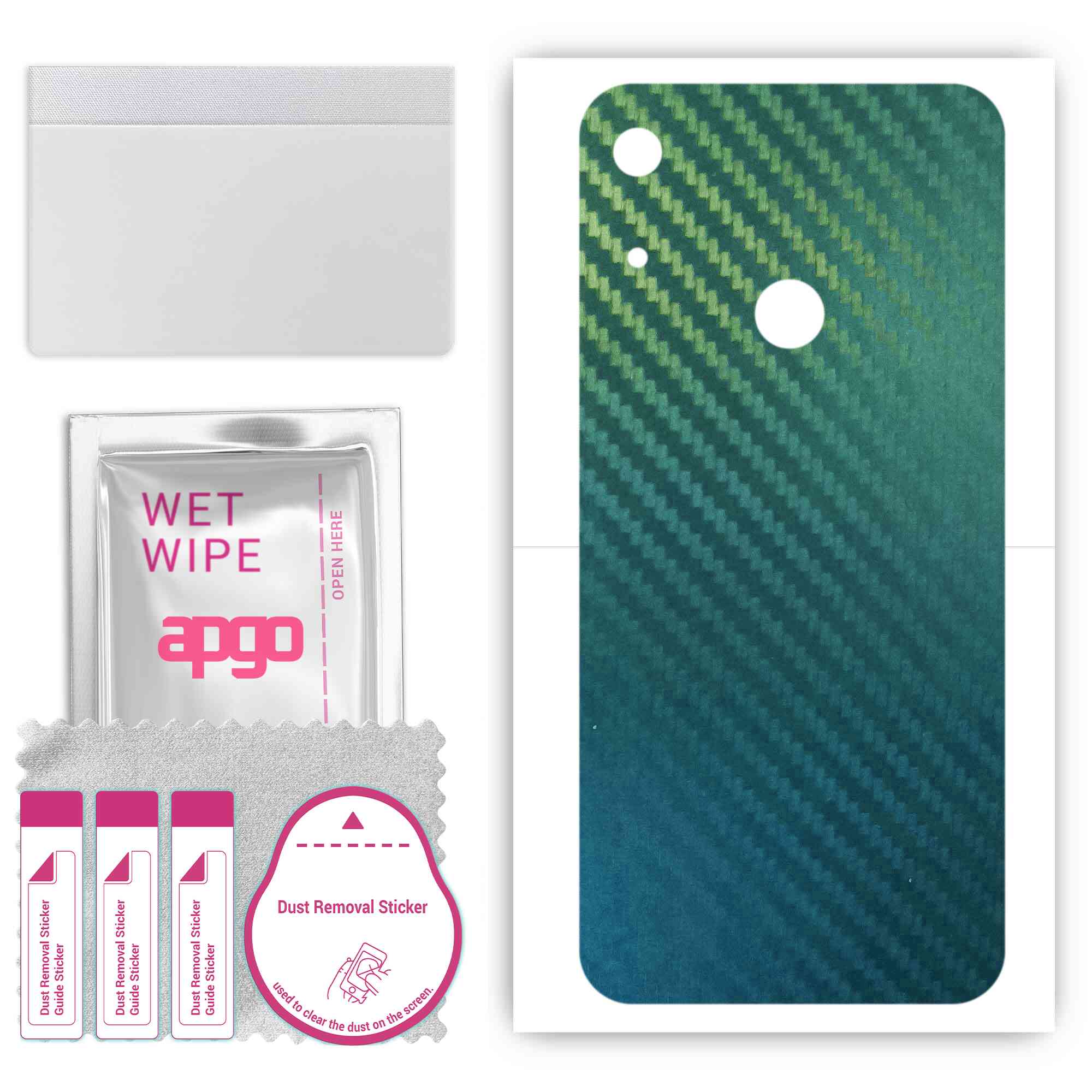 apgo Protective Skin Sticker for the back compatible with Huawei Y6S, Wrap Film, Foil, Vinyl - Pattern Carbon Chameleon CAKA1
apgo Protective Skin Sticker for the back compatible with Huawei Y6S, Wrap Film, Foil, Vinyl - Pattern Carbon Chameleon CAKA1