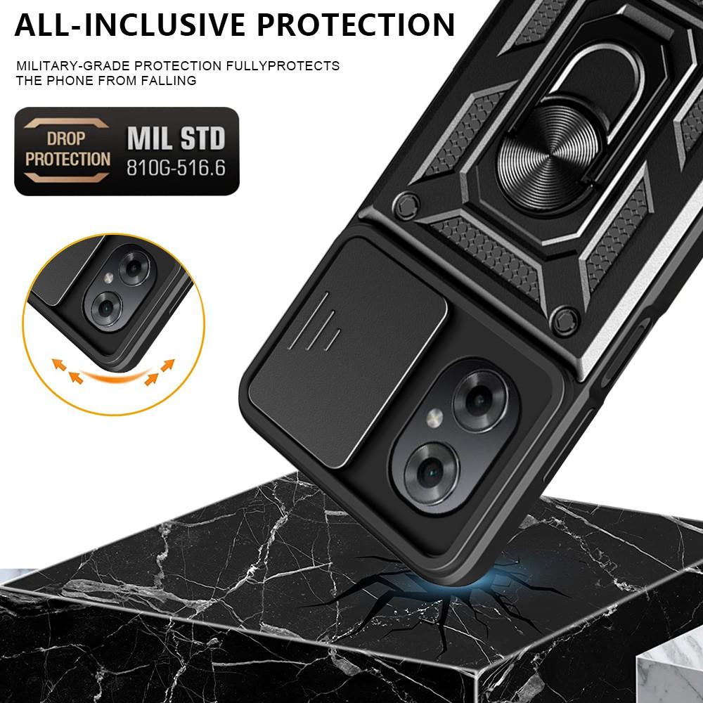 Anti-drop Phone Case for Xiaomi Poco M4 5G,Ring Kickstand PC+TPU Protective Back Cover with Slide Camera Protector Black
Anti-drop Phone Case for Xiaomi Poco M4 5G,Ring Kickstand PC+TPU Protective Back Cover with Slide Camera Protector Black