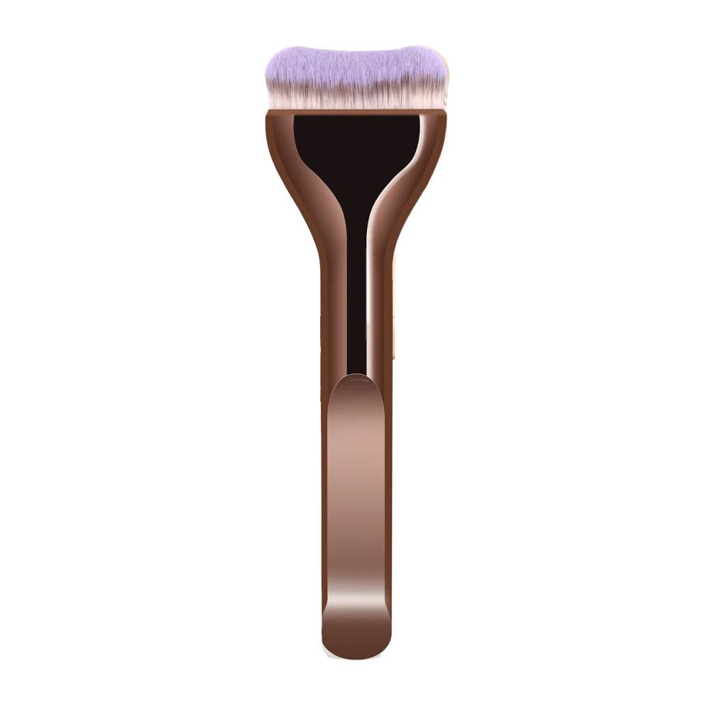 Professional Foundation Brush - Soft Nylon Bristles, Elegant Brown Handle, for BB Cream, Liquid Foundation, Powder - Travel
Professional Foundation Brush - Soft Nylon Bristles, Elegant Brown Handle, for BB Cream, Liquid Foundation, Powder - Travel