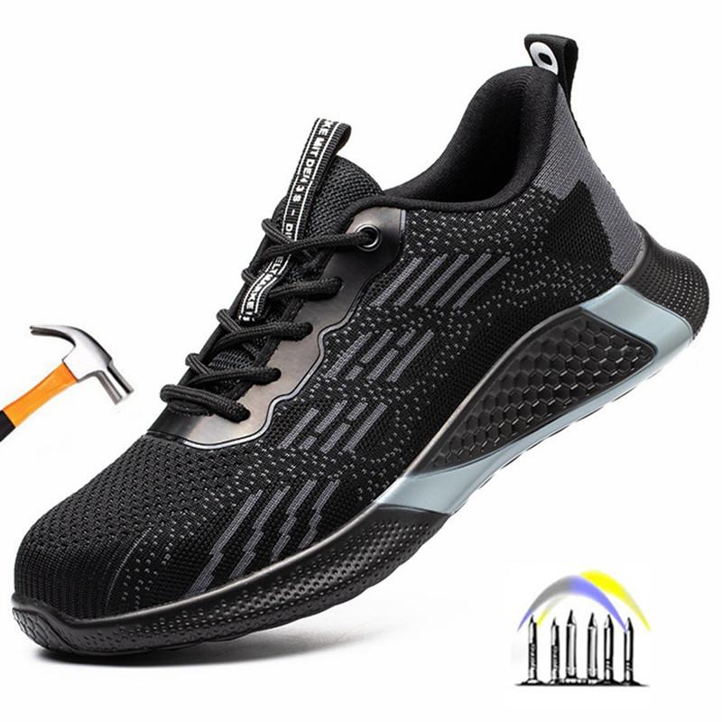 Lightweight Safety Shoes for Men Comfortable Work Shoes Boots Anti Puncture Indestructible Safety Shoes Anti Slip Labor Shoes 36
Lightweight Safety Shoes for Men Comfortable Work Shoes Boots Anti Puncture Indestructible Safety Shoes Anti Slip Labor Shoes 36
