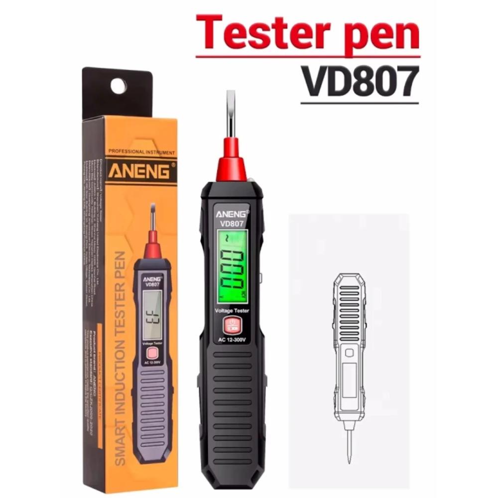 One-word Induction Portable 50/60Hz Smart Electric Pen Tester NCV Sensor AC 12-300V Non-contact Wire Detector Tools чорний
One-word Induction Portable 50/60Hz Smart Electric Pen Tester NCV Sensor AC 12-300V Non-contact Wire Detector Tools чорний