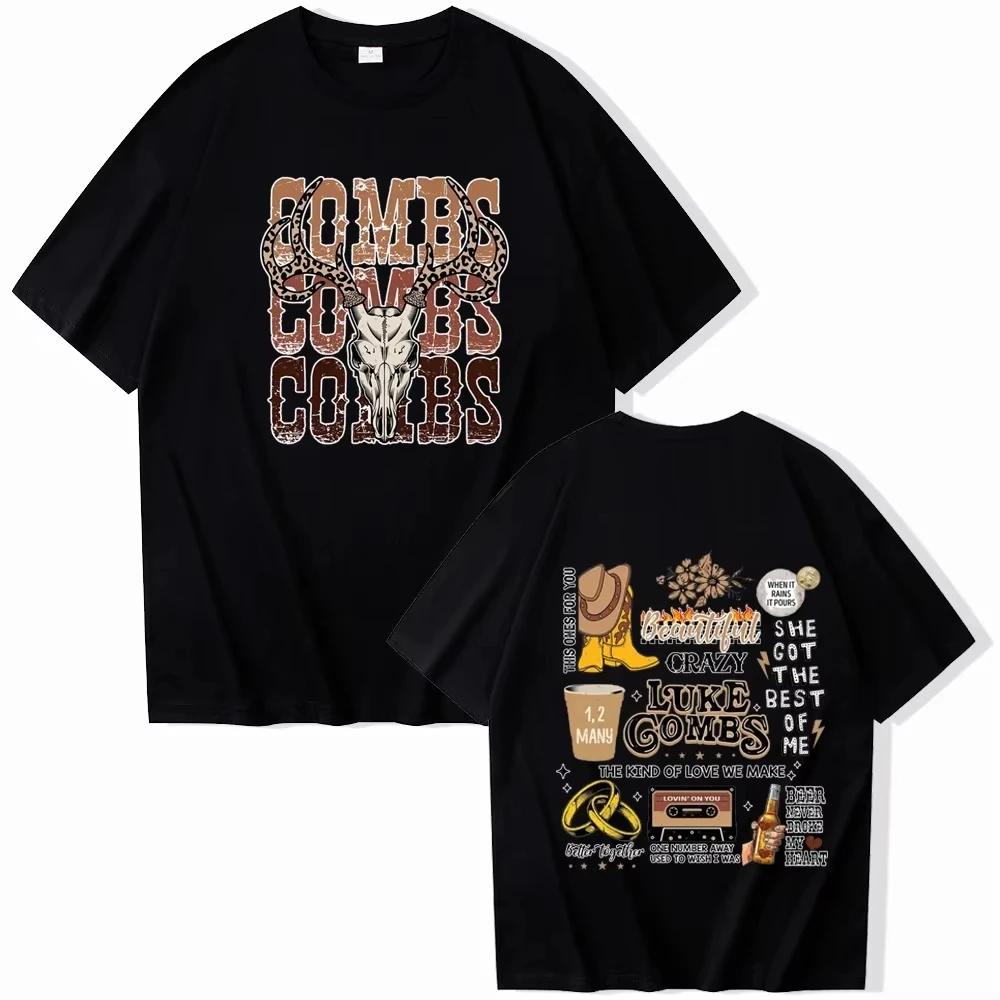 2026 New Western Luke Combs Country Music T-Shirts Man Woman Harajuku O-Neck Short Sleeve Anime Shirts Fans Gift L
2026 New Western Luke Combs Country Music T-Shirts Man Woman Harajuku O-Neck Short Sleeve Anime Shirts Fans Gift L