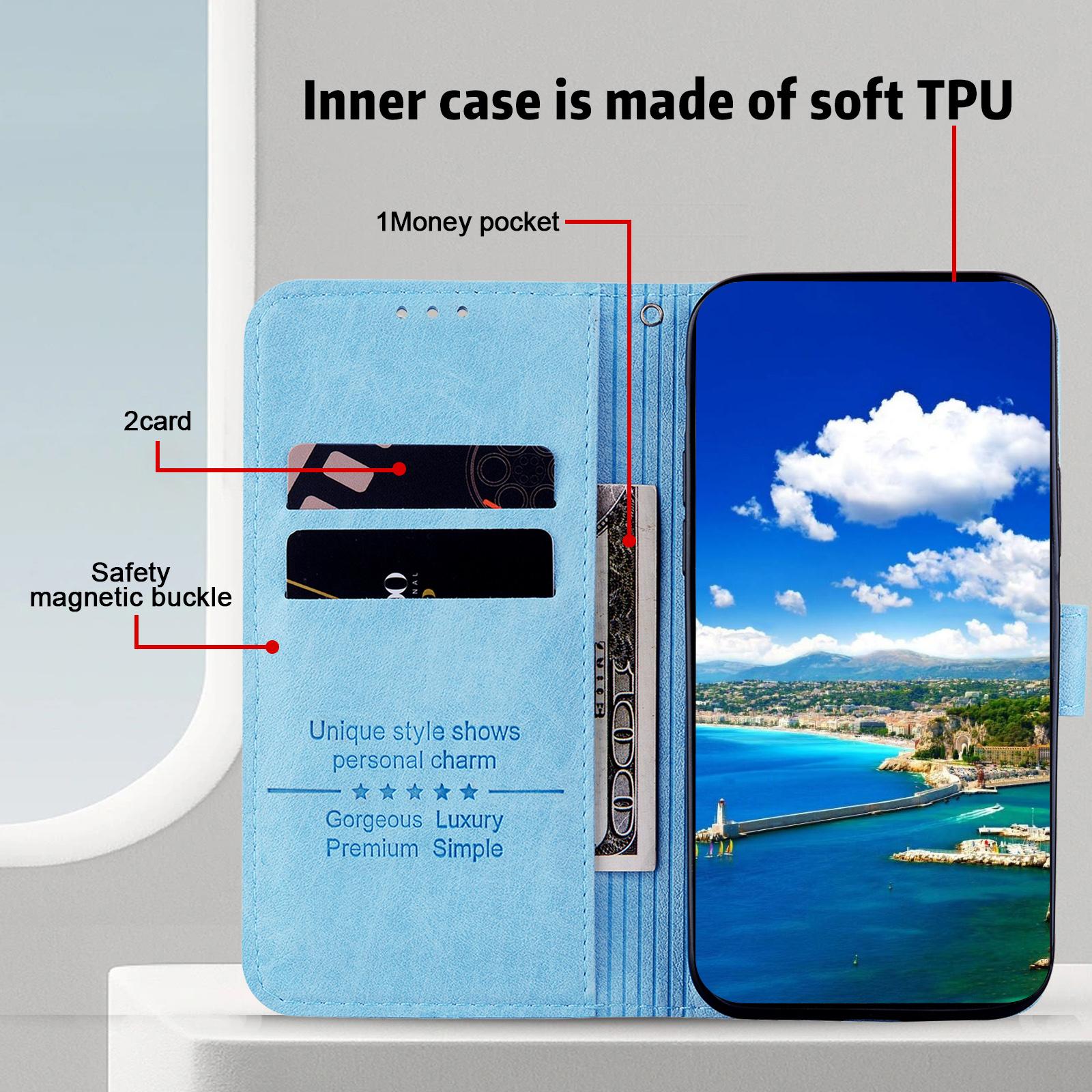 For Samsung Galaxy A54 5G Fall Protection Solid Color PU Leather Wallet Case Cell Phone Stand Cover Baby Blue
For Samsung Galaxy A54 5G Fall Protection Solid Color PU Leather Wallet Case Cell Phone Stand Cover Baby Blue