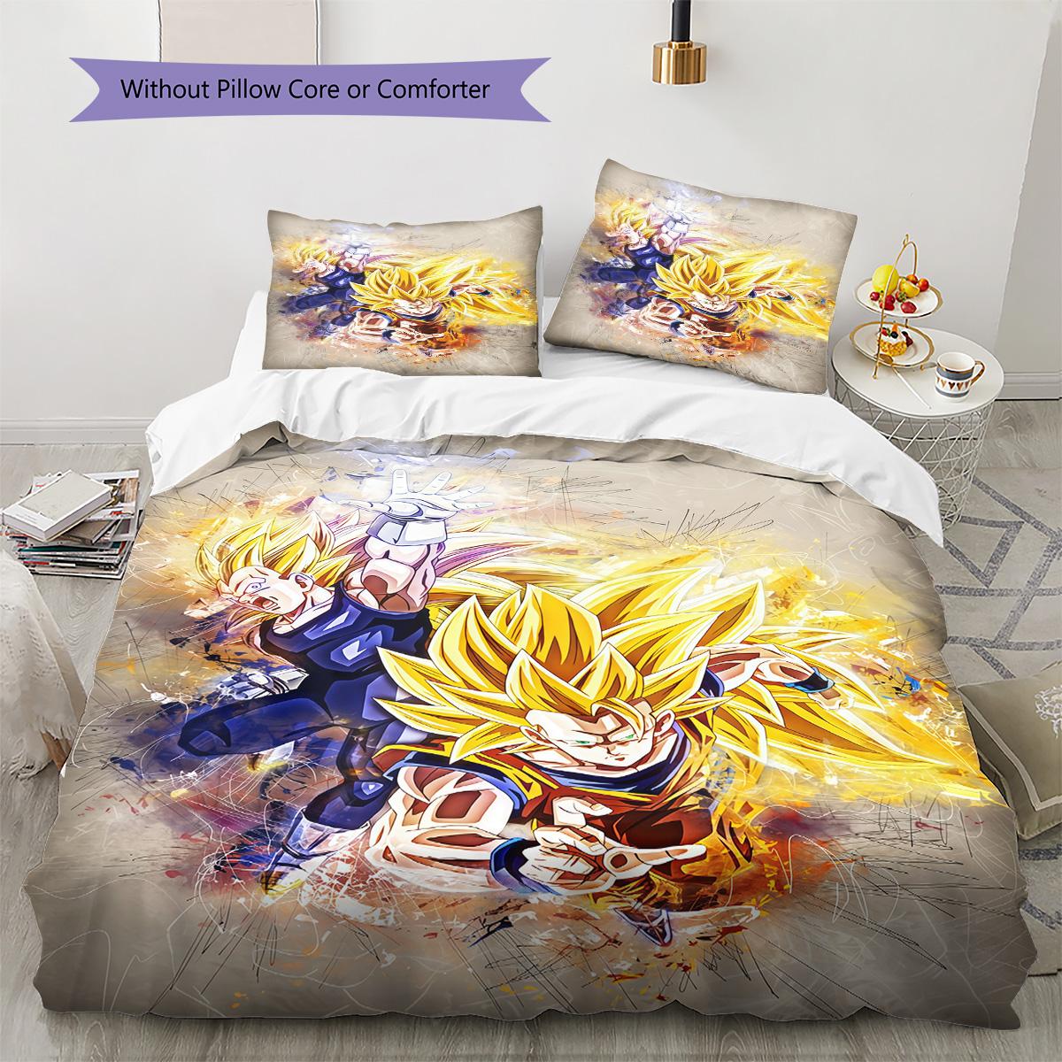 Dragon Ball Latest Bedding Set Soft Duvet Cover with Pillowcases Breathable Durable 135x200cm
Dragon Ball Latest Bedding Set Soft Duvet Cover with Pillowcases Breathable Durable 135x200cm