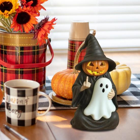 Halloween Ornament Dark Humor Witchcraft Vibe Robe Cat Themed Resin Witch Statue Black Home Decor E
Halloween Ornament Dark Humor Witchcraft Vibe Robe Cat Themed Resin Witch Statue Black Home Decor E