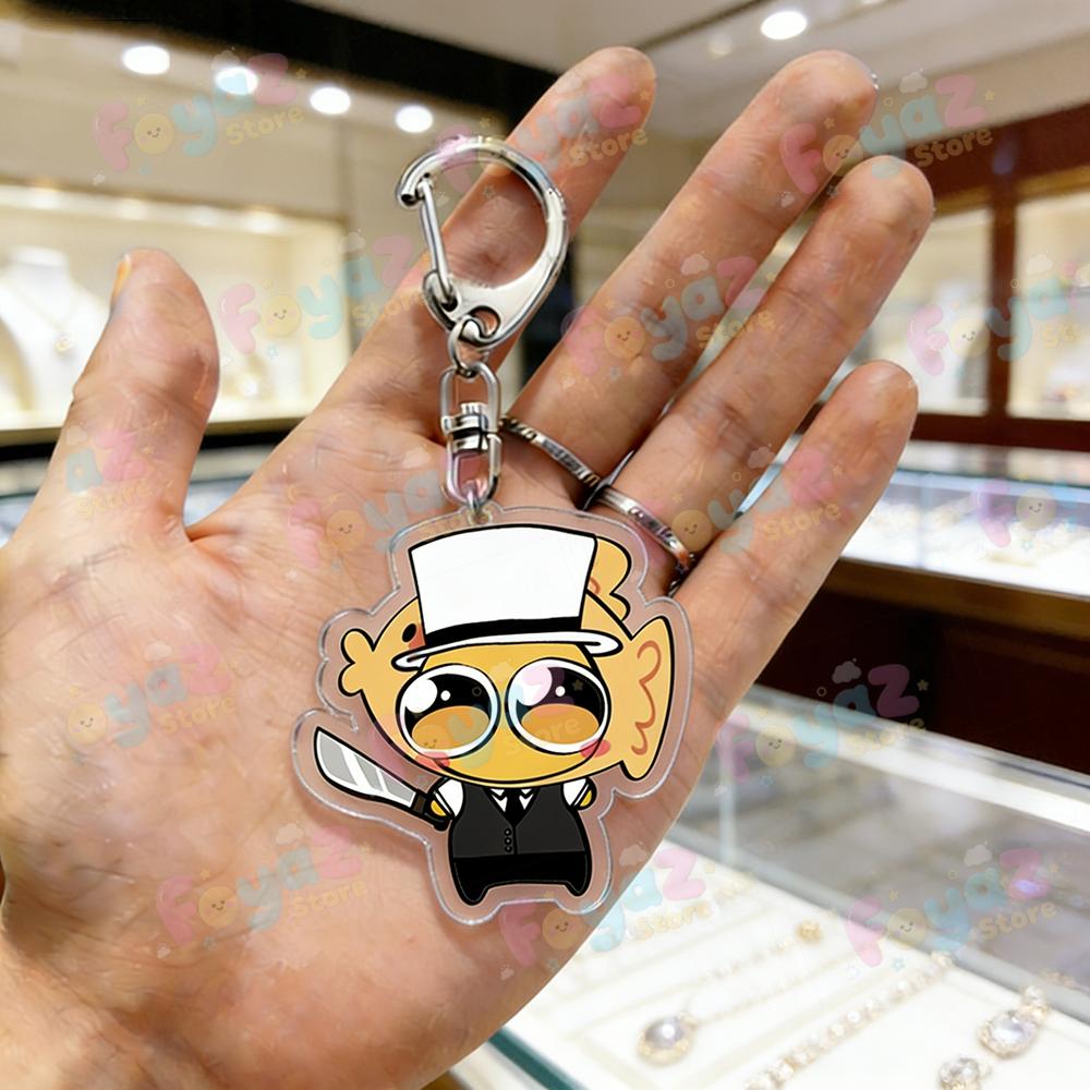 Fun Chibi Cartoon Aesthetic Keychain Accessories Bag Kawaii Fish Cakes Key Ring Chains Jewelry Fans Friends Birthday Gifts
Fun Chibi Cartoon Aesthetic Keychain Accessories Bag Kawaii Fish Cakes Key Ring Chains Jewelry Fans Friends Birthday Gifts