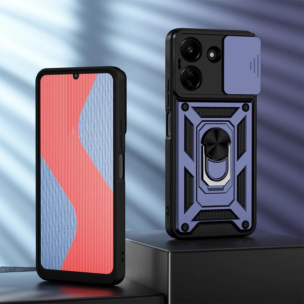 Противоударный защитный чехол KEYSION для Xiaomi POCO C65 C51 C50, защитное кольцо для камеры, чехол-подставка для телефона Redmi 13C 12C 10C for POCO C65 темно-синий
Противоударный защитный чехол KEYSION для Xiaomi POCO C65 C51 C50, защитное кольцо для камеры, чехол-подставка для телефона Redmi 13C 12C 10C for POCO C65 темно-синий