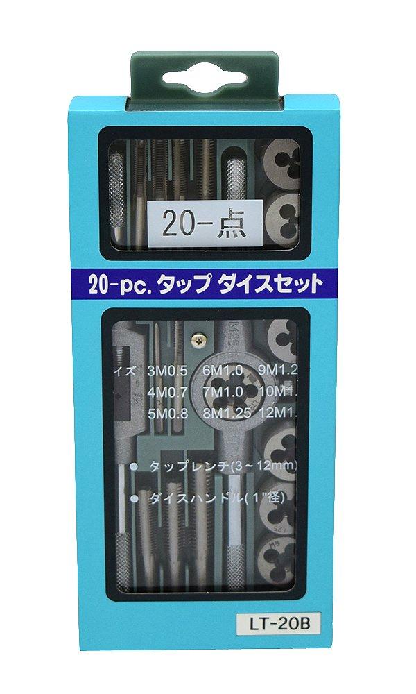 Набор метчиков и плашек Light Tap Die Set LT20B 
Набор метчиков и плашек Light Tap Die Set LT20B