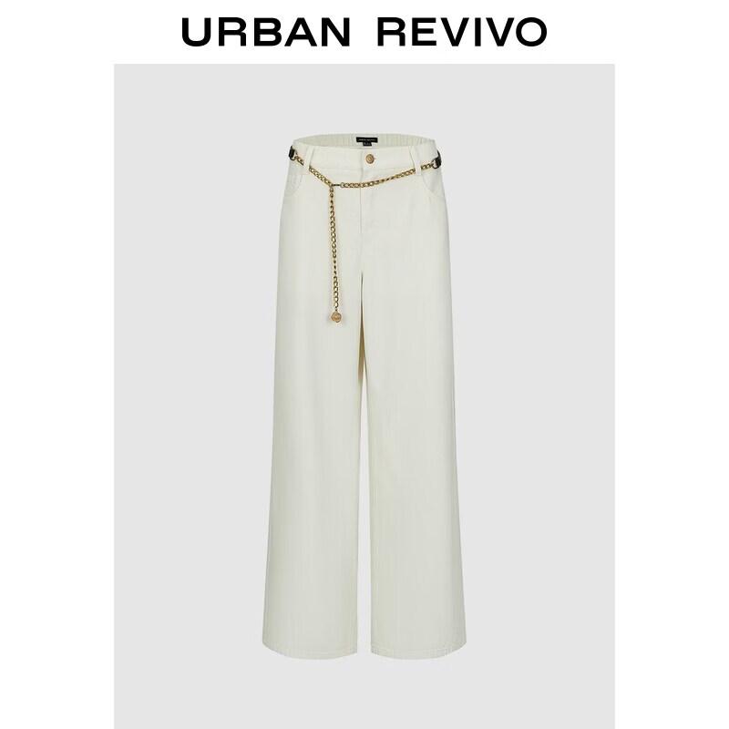 UR Women s Elastic Waist Wide-Leg Trousers with Metal Belt 28
UR Women s Elastic Waist Wide-Leg Trousers with Metal Belt 28