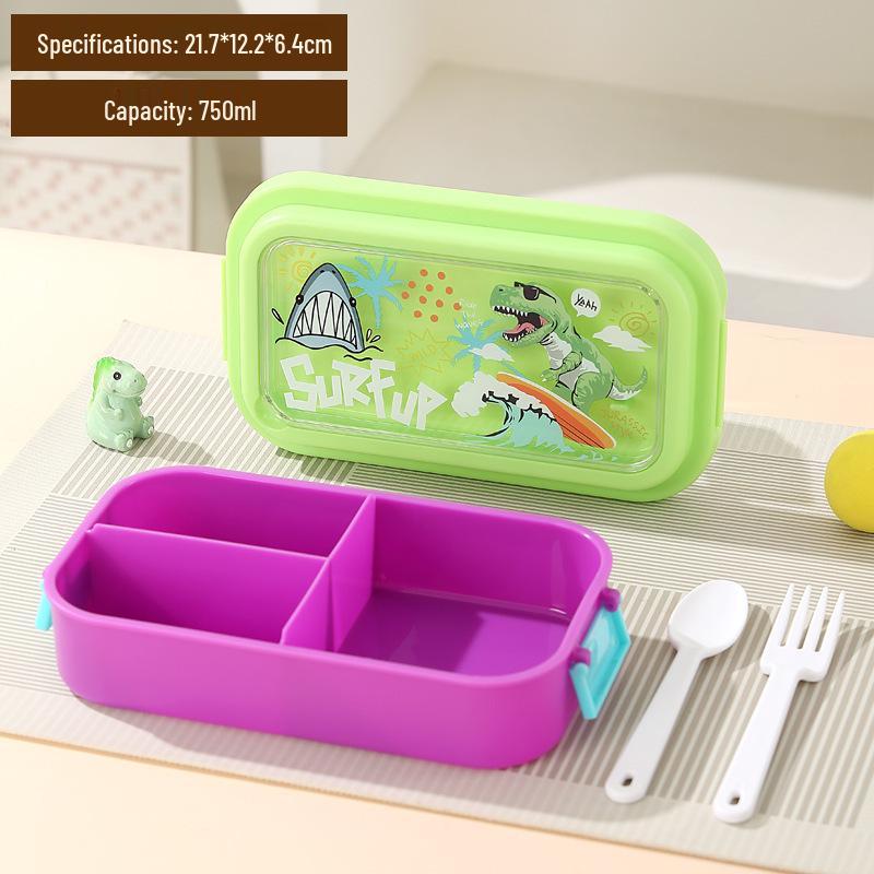 Cartoon Double-Layer Rectangular Lunch Box for Kids - Microwave Safe with Sealed Compartments
Cartoon Double-Layer Rectangular Lunch Box for Kids - Microwave Safe with Sealed Compartments