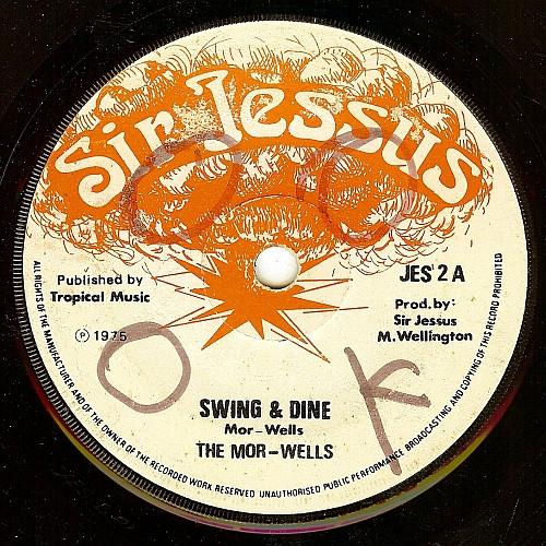 7inch Record MORWELLS Swing And Dine JES2 Sir Jessus 1975 UK Reggae Ska Dub Used
7inch Record MORWELLS Swing And Dine JES2 Sir Jessus 1975 UK Reggae Ska Dub Used