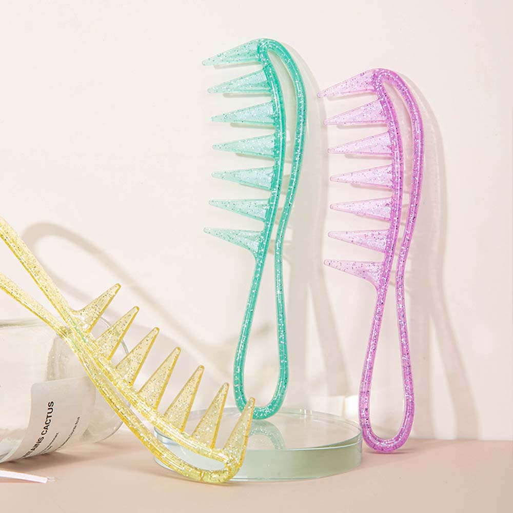 Candy Color Wide Tooth Hair Brush Hairdressing Hollow Hair Comb Colorful Wide Tooth Comb Household зелений
Candy Color Wide Tooth Hair Brush Hairdressing Hollow Hair Comb Colorful Wide Tooth Comb Household зелений