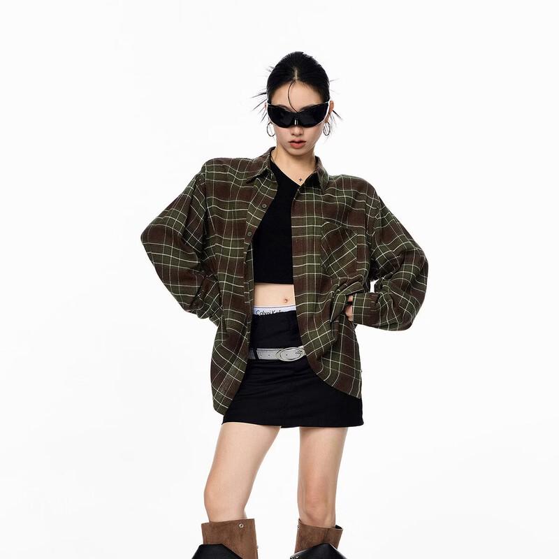 ICH MODE Women s Plaid Long Sleeve Shirt M
ICH MODE Women s Plaid Long Sleeve Shirt M