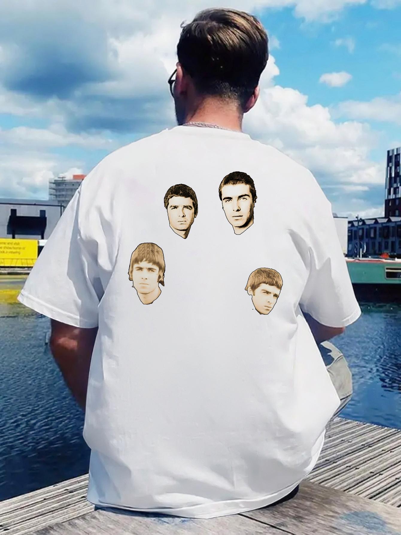 Vintage Rock Band Back Print T-shirt - Retro Music Tee with Beige Portrait Design XXL
Vintage Rock Band Back Print T-shirt - Retro Music Tee with Beige Portrait Design XXL