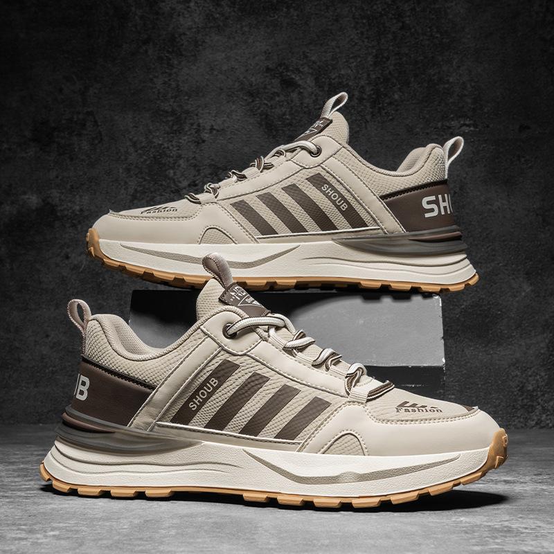 Autumn live broadcast new leather sneakers cold bonding process soft sole comfortable low-top lace-up casual running shoes men s shoes 39
Autumn live broadcast new leather sneakers cold bonding process soft sole comfortable low-top lace-up casual running shoes men s shoes 39