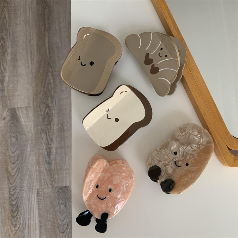 Simulation Bread Acetic Acid Grab Clip Acetic Acid Croissant Claw Clip Hair Pins Jewelry white bread
Simulation Bread Acetic Acid Grab Clip Acetic Acid Croissant Claw Clip Hair Pins Jewelry white bread
