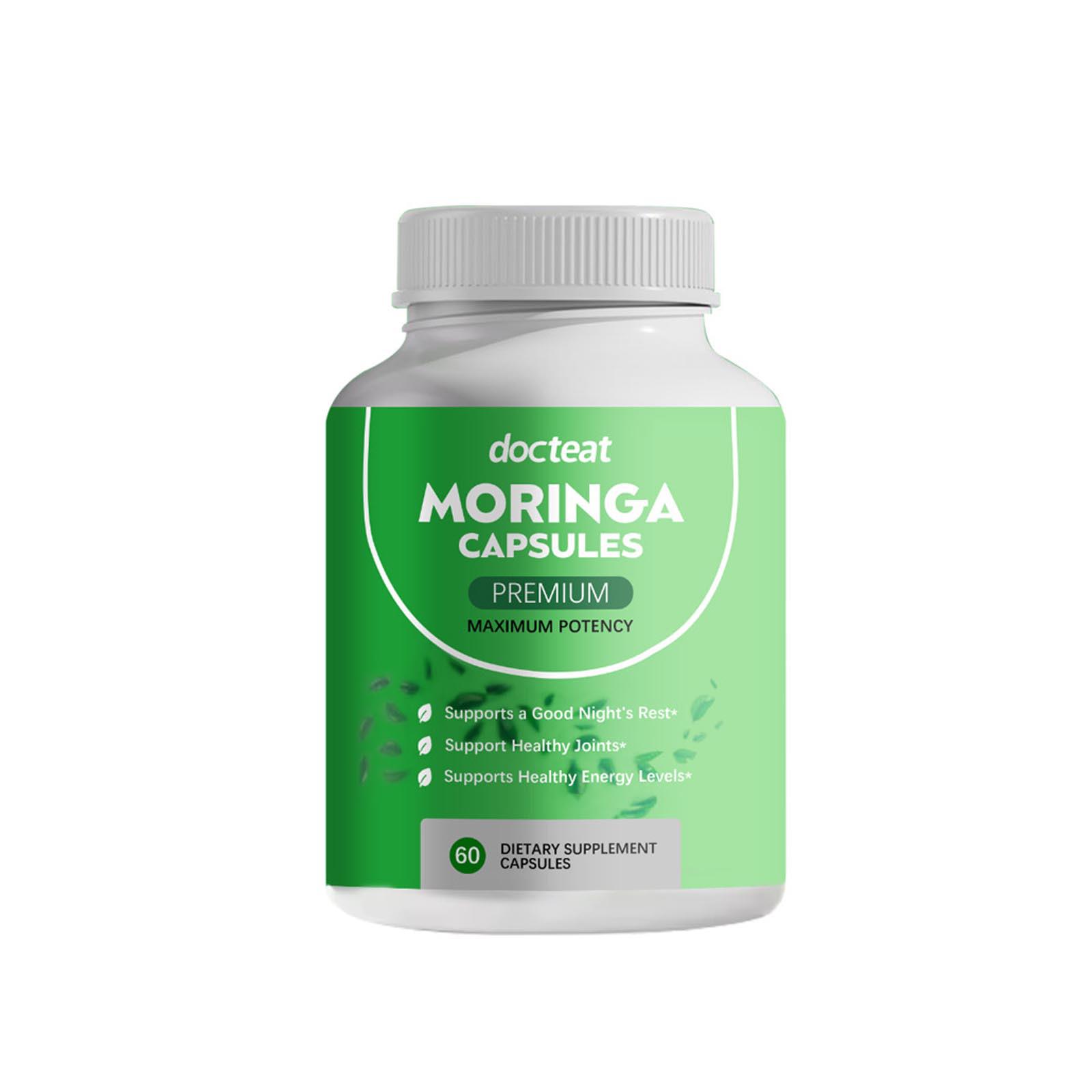 Docteat Moringa Nutrient-Rich Energy Capsules for Body Care
Docteat Moringa Nutrient-Rich Energy Capsules for Body Care
