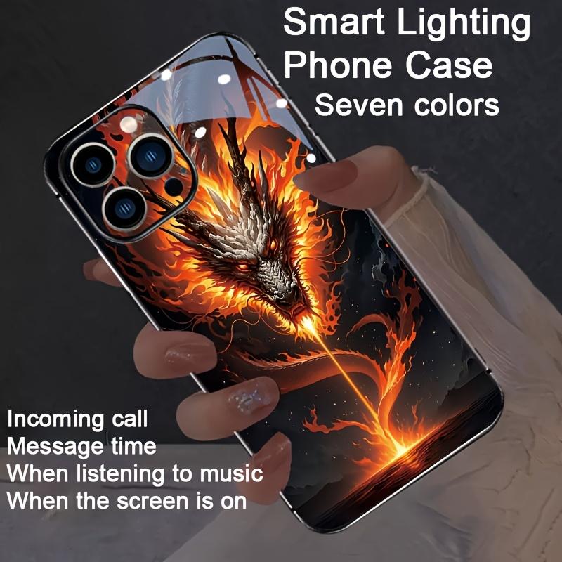 For iPhone 16 Plus 15 14 13 Pro Max LED Flash Case East Dragon Fly Luminous Phone Case Glass Funda For iPhone 16 17 Pro Bumper iPhone 17 Pro
For iPhone 16 Plus 15 14 13 Pro Max LED Flash Case East Dragon Fly Luminous Phone Case Glass Funda For iPhone 16 17 Pro Bumper iPhone 17 Pro