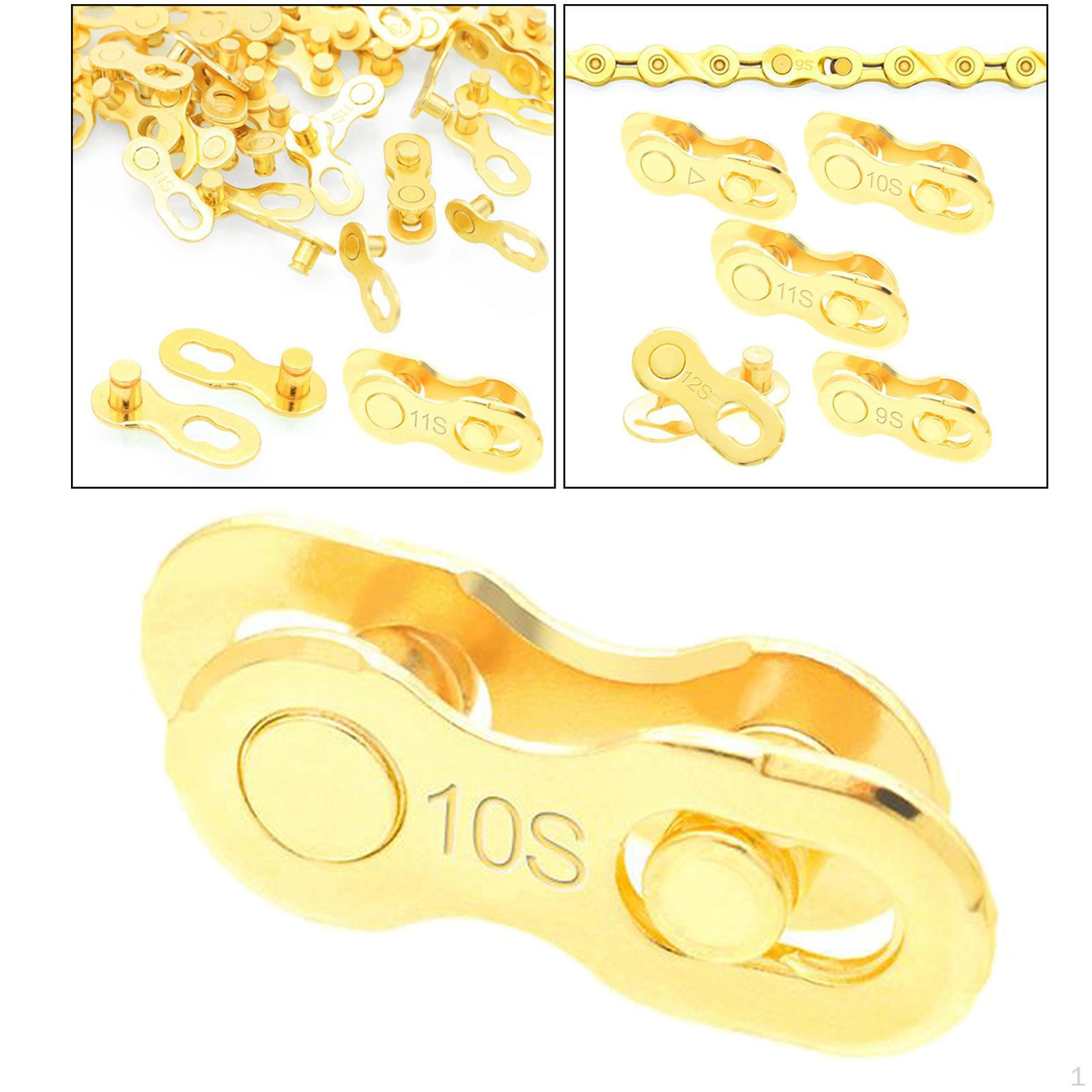 Bike-Chain Connecting Mountain for 9 12 Replacement Parts 10 Speed Golden
Bike-Chain Connecting Mountain for 9 12 Replacement Parts 10 Speed Golden