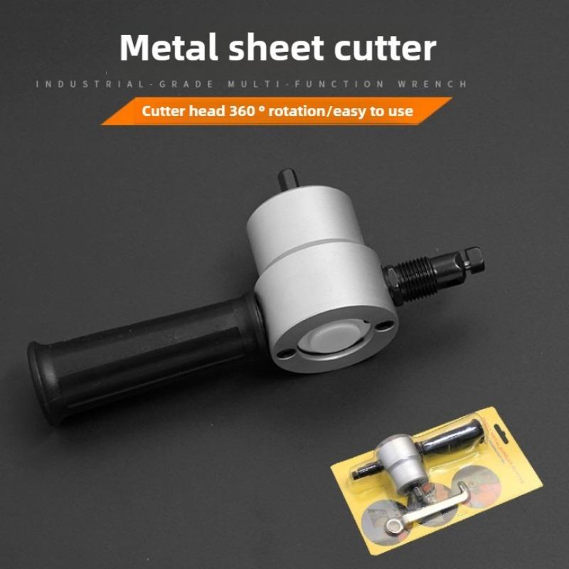 Double Head Metal Sheet Cutter Electric Drill Attachment for Iron Plate Punch Cutting Modification Tool Accessories
Double Head Metal Sheet Cutter Electric Drill Attachment for Iron Plate Punch Cutting Modification Tool Accessories