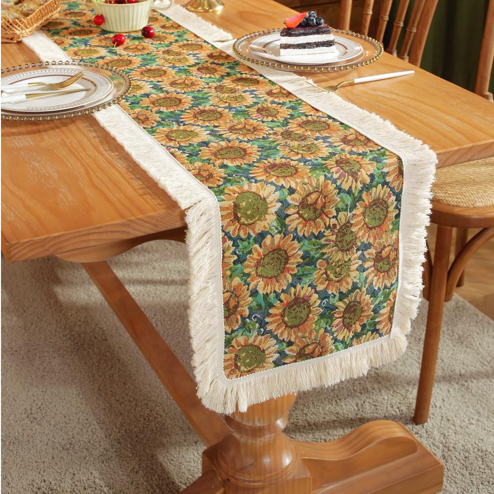 Vintage Jacquard Cotton Linen Table Runner with Tassels, Ethnic Style Table Runner for Kitchen Dining Table Christmas Decoration 30x120cm жовтий
Vintage Jacquard Cotton Linen Table Runner with Tassels, Ethnic Style Table Runner for Kitchen Dining Table Christmas Decoration 30x120cm жовтий