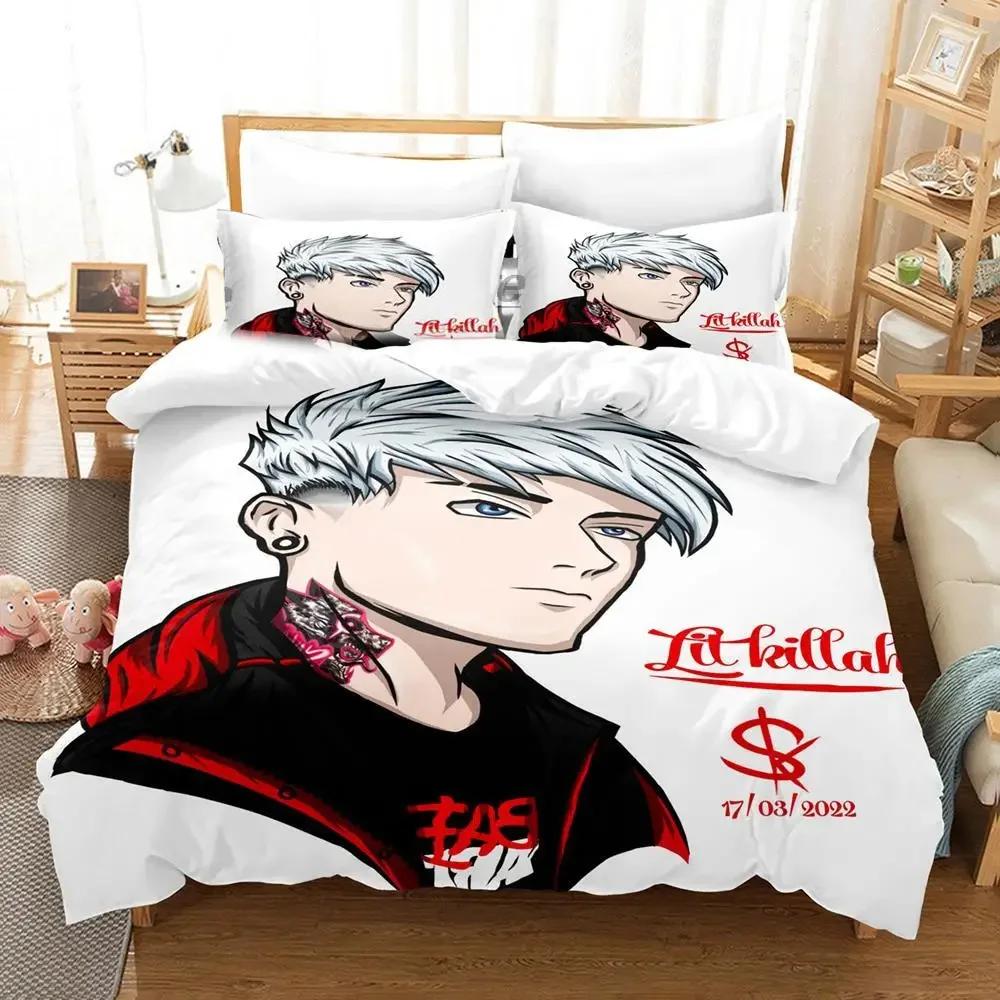 DJ Hip Hop Lit Killah Bedding Set Boys Girls Twin Queen Size Duvet Cover Pillowcase Bed Kids Adult Fashion Home Textileextile 135x200cm
DJ Hip Hop Lit Killah Bedding Set Boys Girls Twin Queen Size Duvet Cover Pillowcase Bed Kids Adult Fashion Home Textileextile 135x200cm