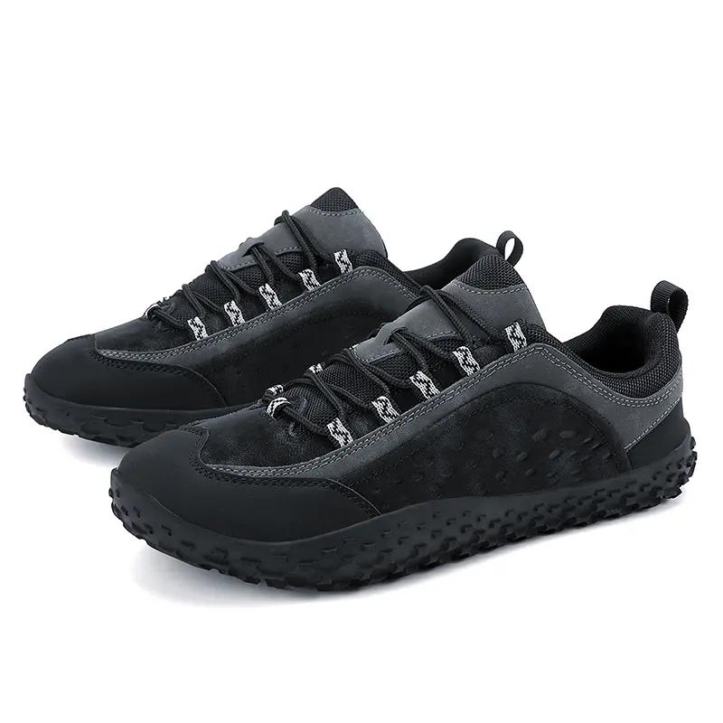 New Autumn and Winter Wide Toe Barefoot Shoes for Men and Women, Wide Palm Outdoor Sports Shoes, Anti Slip Big Toe Hiking Shoes 37 чорний
New Autumn and Winter Wide Toe Barefoot Shoes for Men and Women, Wide Palm Outdoor Sports Shoes, Anti Slip Big Toe Hiking Shoes 37 чорний