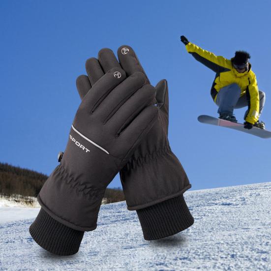 Стильные зимние перчатки, водонепроницаемые, защита запястья, холодостойкие
Стильные зимние перчатки, водонепроницаемые, защита запястья, холодостойкие