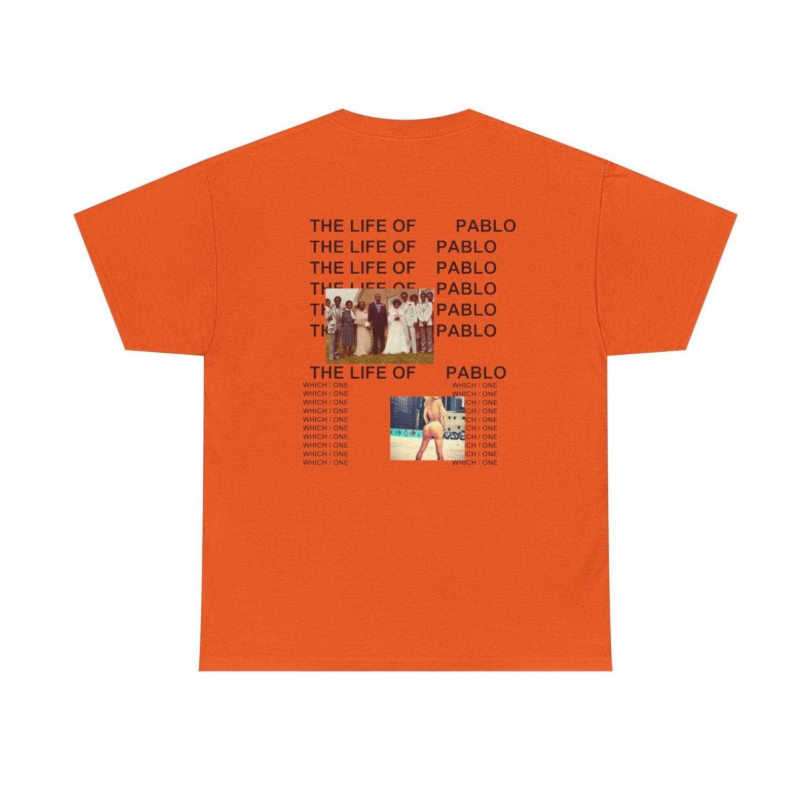 The Life Of Pablo Cover Orange Unisex Tee M
The Life Of Pablo Cover Orange Unisex Tee M
