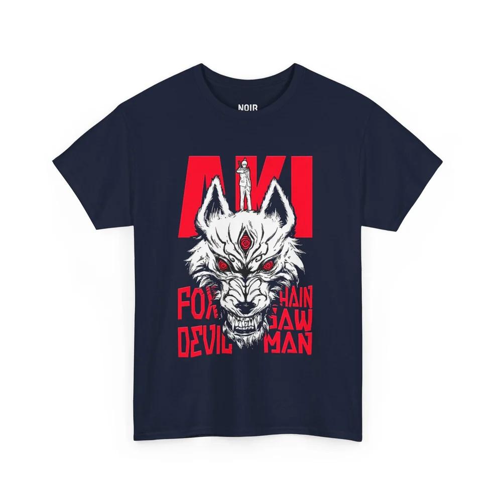 Aki Fox Devil Chainsaw Pure Cotton T-shirt for Men and Women Anime Style Fashion Comfortable Casual Short Sleeved T-shirt Unisex 3XL
Aki Fox Devil Chainsaw Pure Cotton T-shirt for Men and Women Anime Style Fashion Comfortable Casual Short Sleeved T-shirt Unisex 3XL