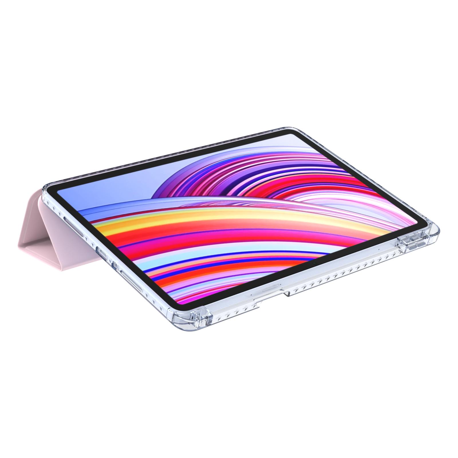 PU Leather Case For Xiaomi Redmi Pad Pro 5G/Pad Pro/Poco Pad 4G Origami Stand Clear Tablet Cover Pink
PU Leather Case For Xiaomi Redmi Pad Pro 5G/Pad Pro/Poco Pad 4G Origami Stand Clear Tablet Cover Pink