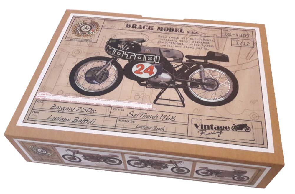Braci Model Серия Винтажных Гонок Италия ZANZANII 250cc SEITILANTHI Набор из смолы 1/12 (Шесть шпилек) BM-VR09
Braci Model Серия Винтажных Гонок Италия ZANZANII 250cc SEITILANTHI Набор из смолы 1/12 (Шесть шпилек) BM-VR09