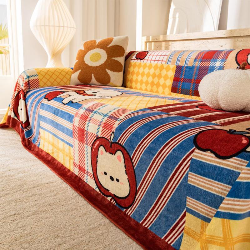 Cartoon Style Sofa Cover Cloth Universal in All Seasons Non-slip and Anti-cat Scratch Blanket Full Cover Sofa Towel Cover 180*130cm
Cartoon Style Sofa Cover Cloth Universal in All Seasons Non-slip and Anti-cat Scratch Blanket Full Cover Sofa Towel Cover 180*130cm