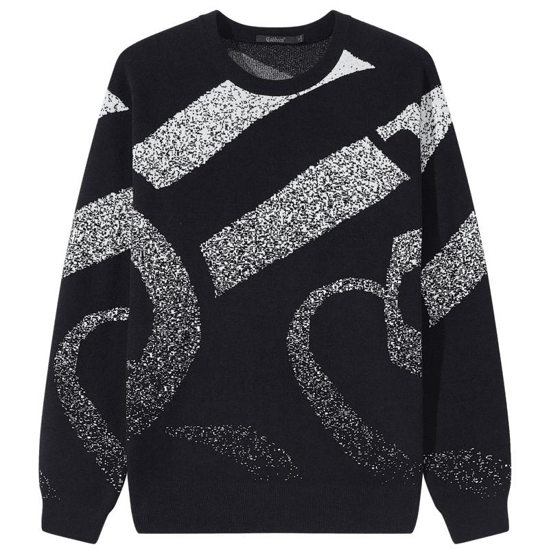 CABBEEN Men s Combed Cotton Geometric Jacquard Long Sleeve Sweater S
CABBEEN Men s Combed Cotton Geometric Jacquard Long Sleeve Sweater S