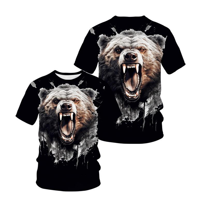 Летние мужские футболки с 3D принтом тигра и дракона, модные повседневные спортивная одежда с круглым вырезом и короткими рукавами, уличная одежда, топы большого размера 2XL
Летние мужские футболки с 3D принтом тигра и дракона, модные повседневные спортивная одежда с круглым вырезом и короткими рукавами, уличная одежда, топы большого размера 2XL