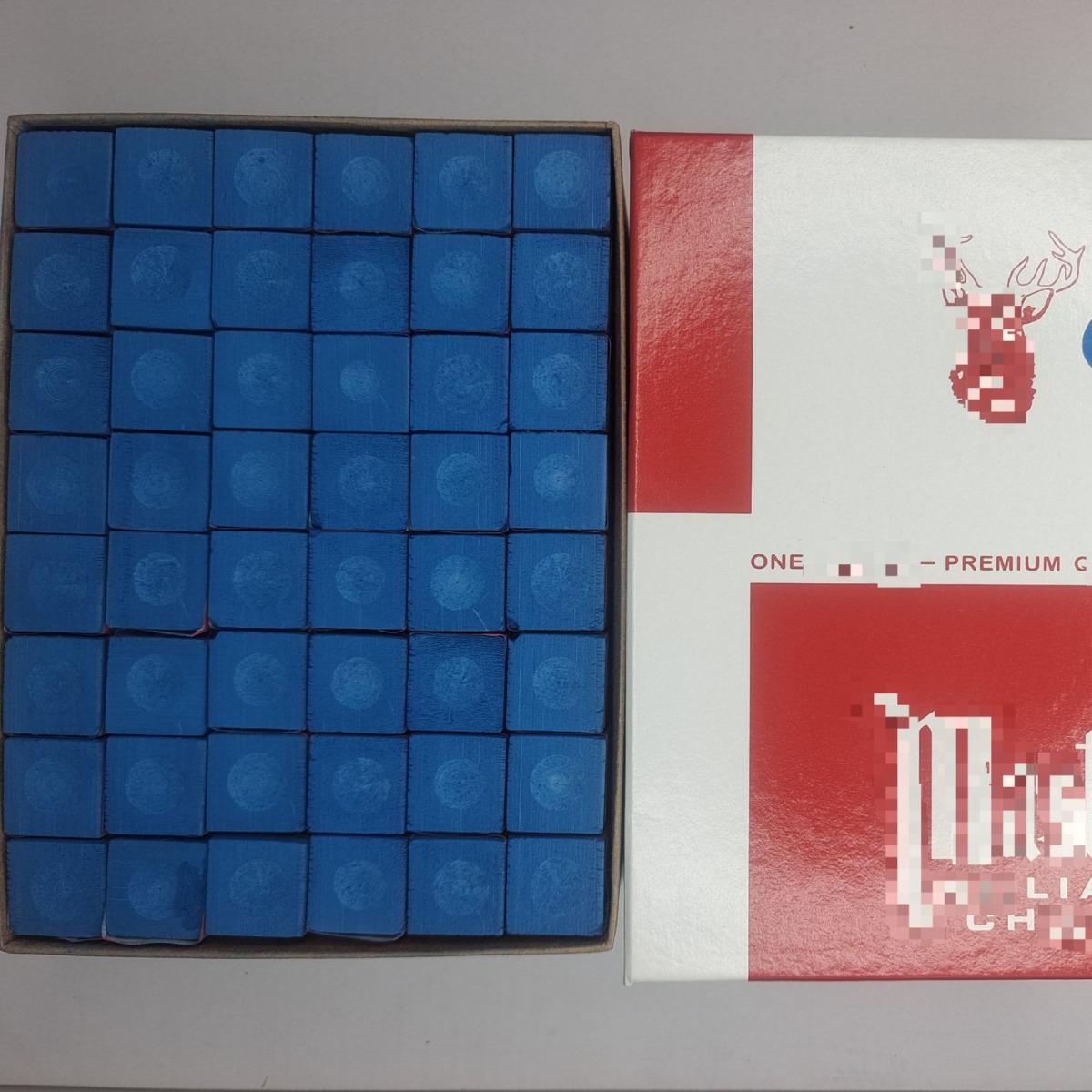 Набор мела для бильярда: 144 штуки, Легко наносить, Нелипкие, Жирные квадратные и круглые None синий
Набор мела для бильярда: 144 штуки, Легко наносить, Нелипкие, Жирные квадратные и круглые None синий