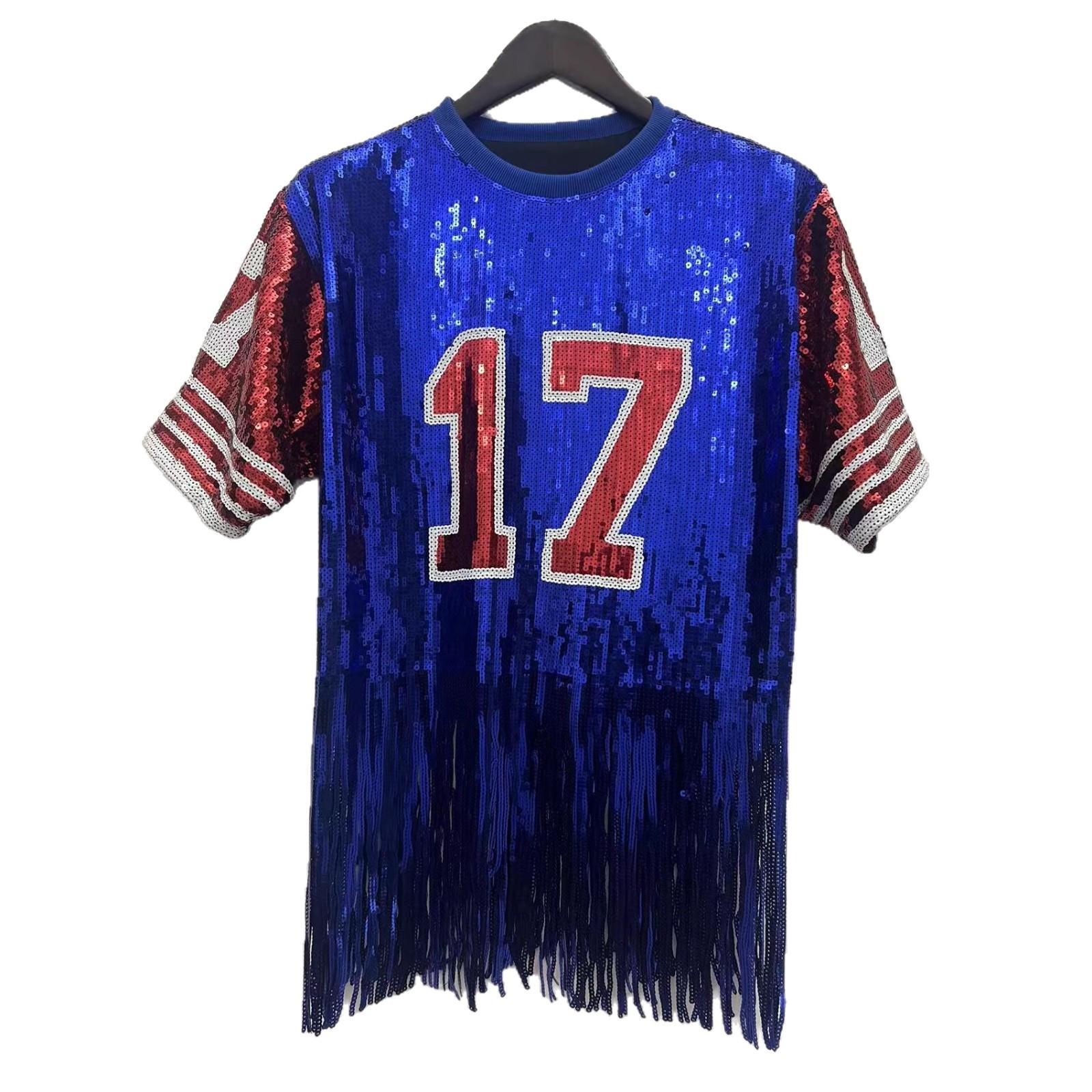 Digital Tassel Loose Short-Sleeve Women s T-Shirt Top - 2025 Model 17 One Size синий
Digital Tassel Loose Short-Sleeve Women s T-Shirt Top - 2025 Model 17 One Size синий