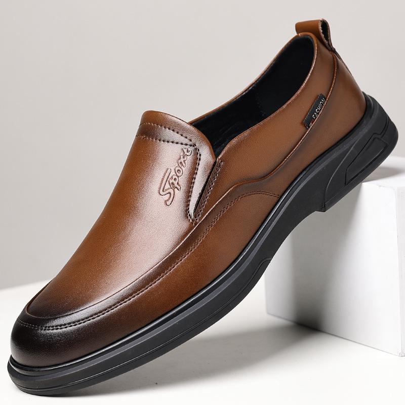 Leather shoes men s 2025 summer hollow new breathable casual leather shoes lazy middle-aged dad shoes tide 38
Leather shoes men s 2025 summer hollow new breathable casual leather shoes lazy middle-aged dad shoes tide 38