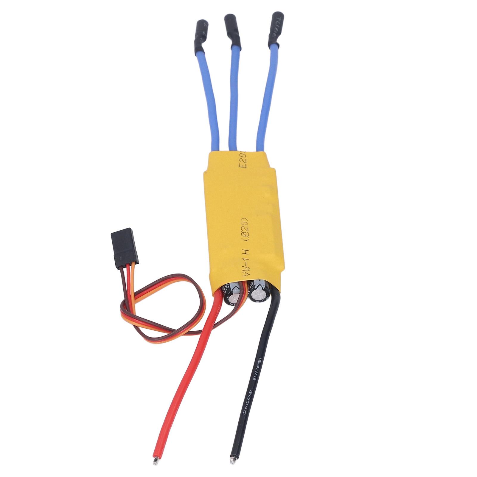 40A Brushless ESC 2A 5V High Accuracy RC Electric Speed Controller ESC for KT Board Fixed Wing Aircraft
40A Brushless ESC 2A 5V High Accuracy RC Electric Speed Controller ESC for KT Board Fixed Wing Aircraft